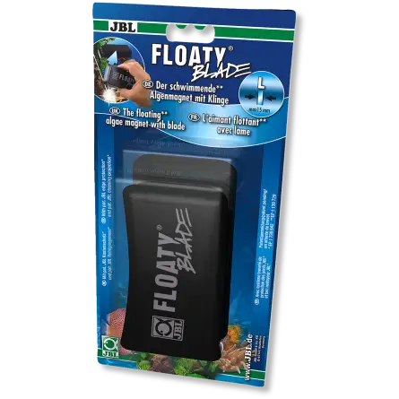 JBL - Floaty L Blade - Magnetni čistač s oštricom - Prozor 15 mm max