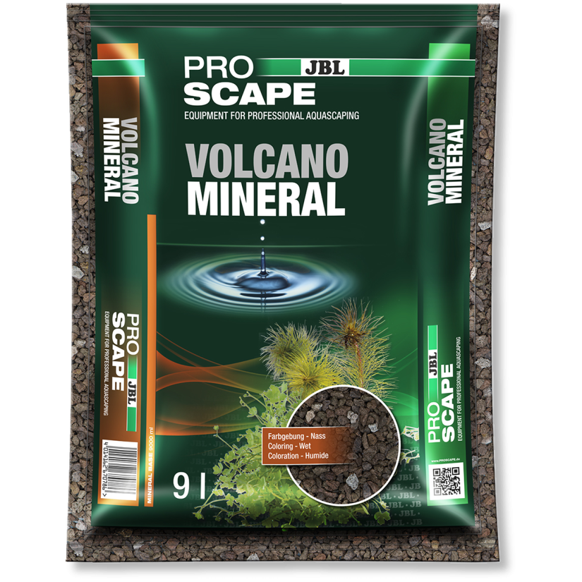 JBL ProScape - Volcano Mineral 9l - Natürlicher vulkanischer Bodengrund für Aquarien