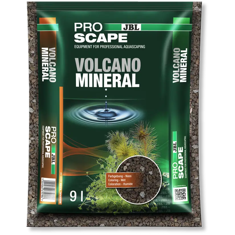 JBL ProScape - Volcano Mineral 9l - Natürlicher vulkanischer Bodengrund für Aquarien