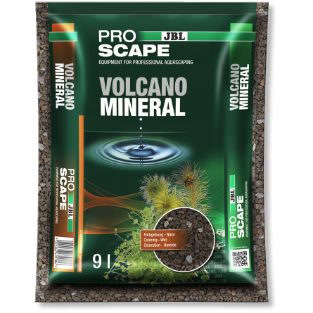 JBL ProScape - Volcano Mineral 9l - Sustrato volcánico natural para acuarios