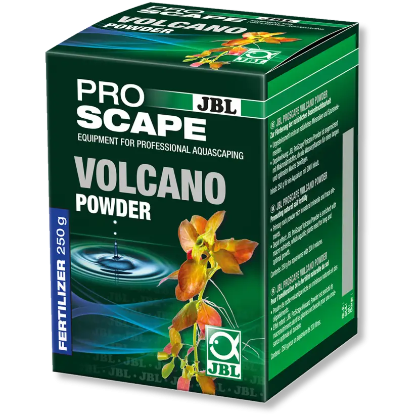 JBL ProScape - Volcano Powder 250g - Integratore di substrato a lunga durata