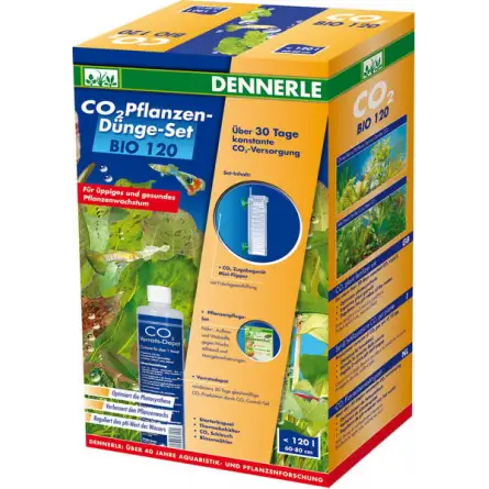 DENNERLE - CO2 BIO 120 - CO2 komplet za akvarij