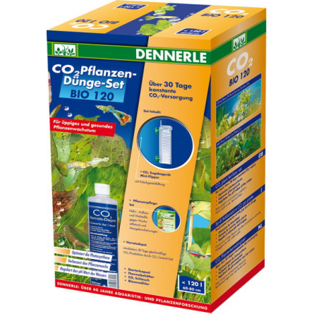 DENNERLE - CO2 BIO 120 - CO2-Set für Aquarien