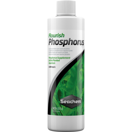 SEACHEM – Flourish Phosphorus 250 ml – Phosphor für bepflanzte Aquarien.