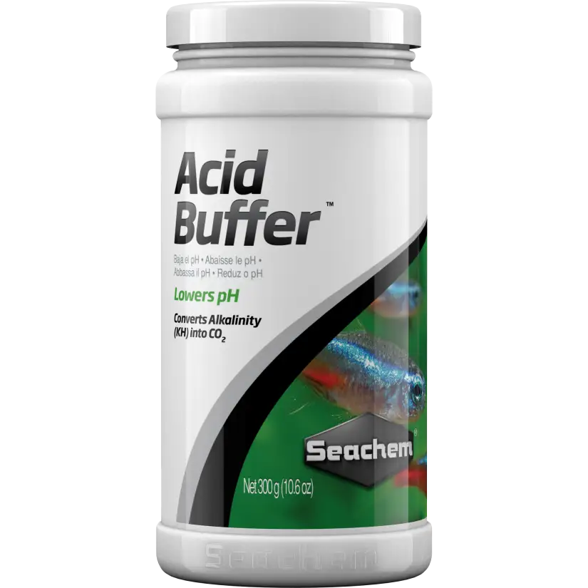 SEACHEM - Acid Buffer 300g - pH Minus para acuarios de agua dulce