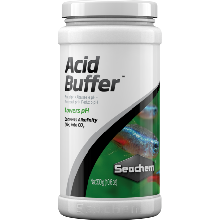 SEACHEM - Acid Buffer 300g - pH Menos para aquário de água doce