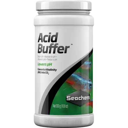 SEACHEM - Acid Buffer 300g - pH Minus para acuarios de agua dulce