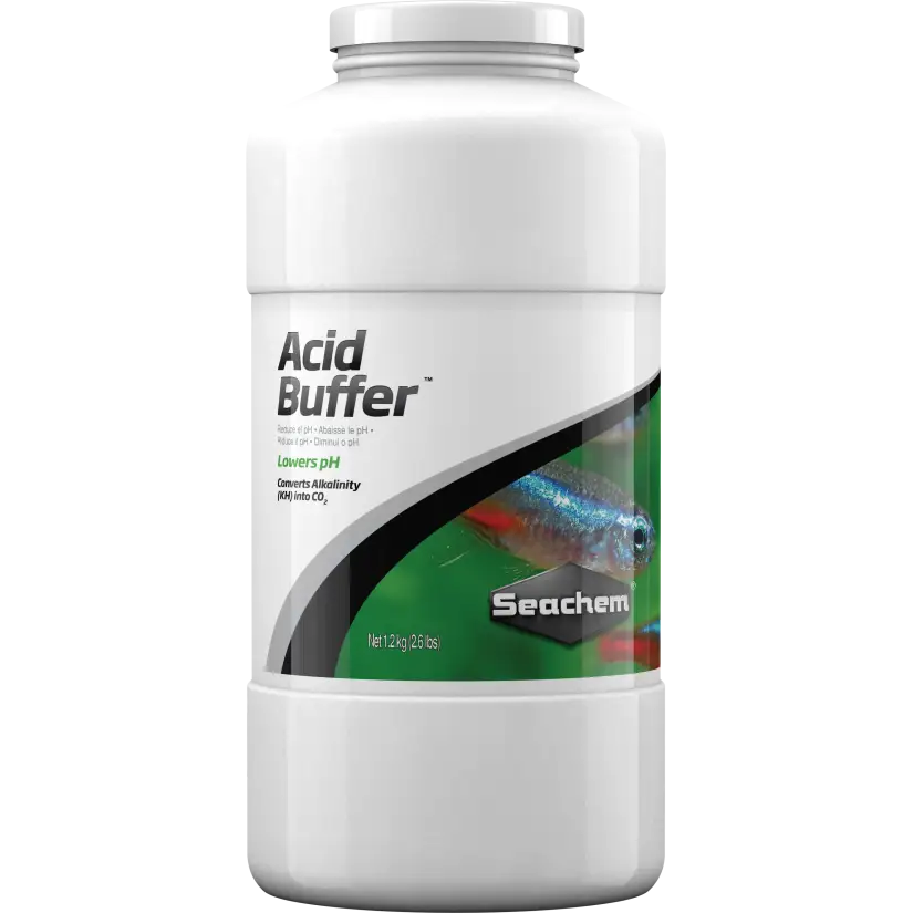 SEACHEM - Acid Buffer 1,2 kg - pH Minus za sladkovodni akvarij