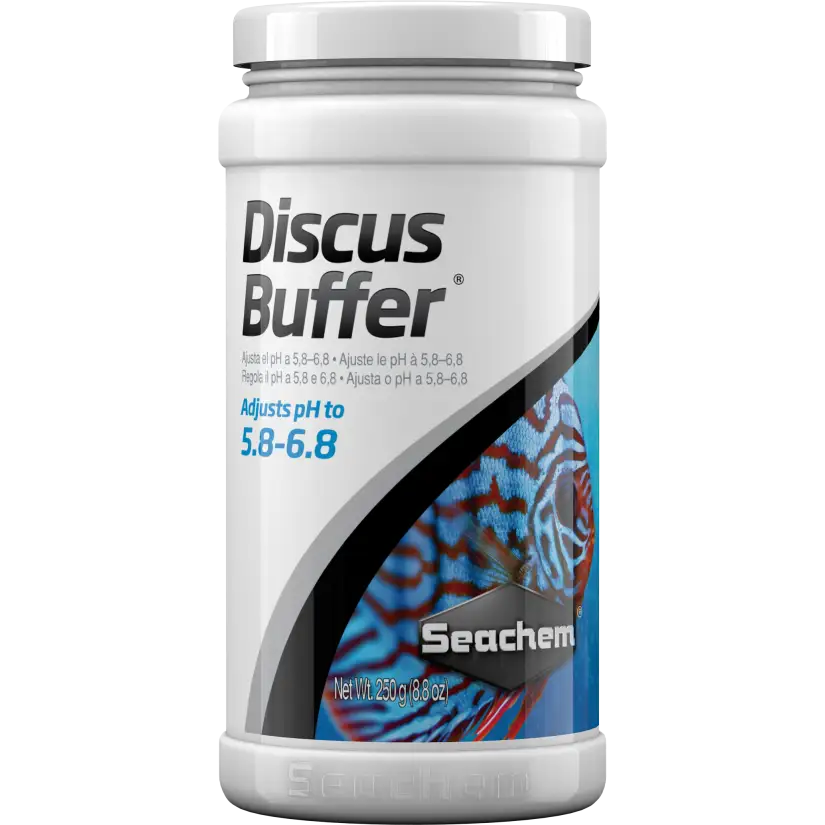 SEACHEM - Discus Buffer 250g - tampão de pH para aquário de discus