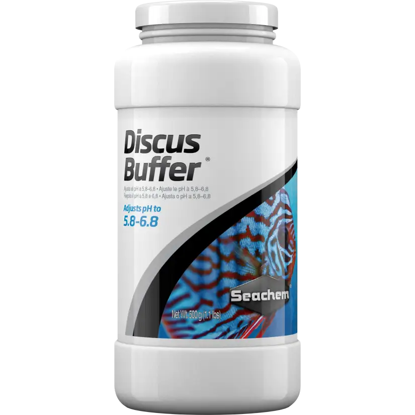 SEACHEM - Discus Buffer 500g - tampão de pH para aquário de discus