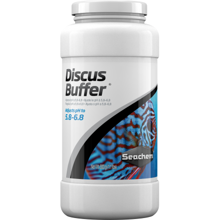 SEACHEM - Discus Buffer 500g - Tampón de pH para acuarios de peces disco