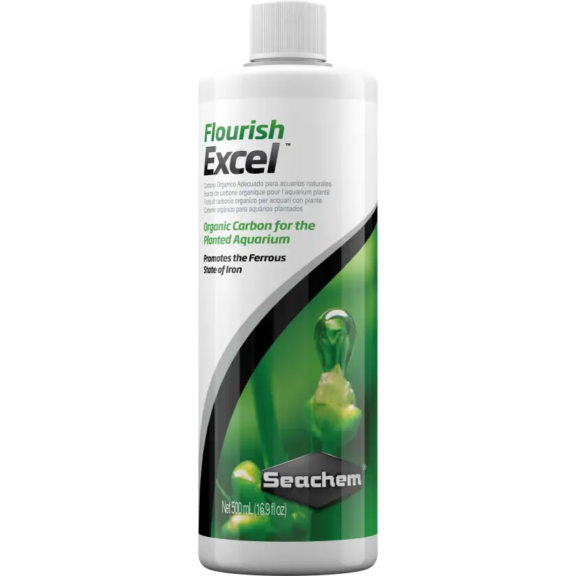 SEACHEM - Flourish Excel 500ml - Carbón líquido para plantas