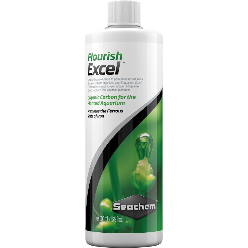 SEACHEM - Flourish Excel 500ml - Carbono líquido para plantas