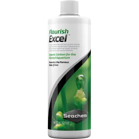 SEACHEM - Flourish Excel 500ml - Carbón líquido para plantas