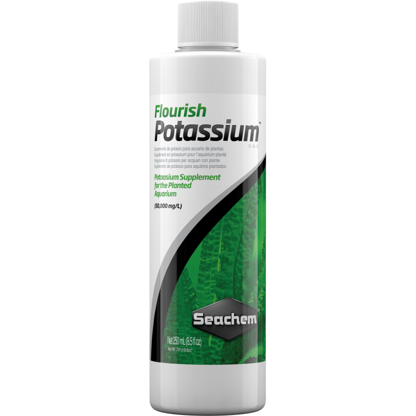 SEACHEM - Flourish Potassium 250ml - Potasio líquido para plantas