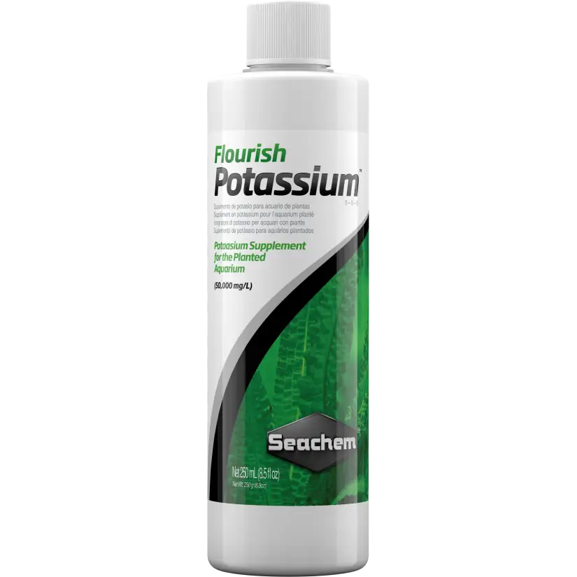 SEACHEM - Flourish Potassium 250ml - Potasio líquido para plantas