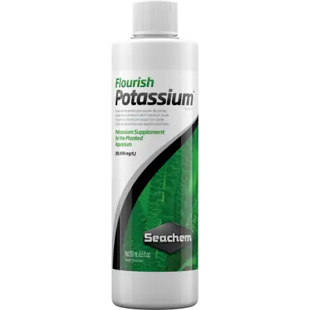 SEACHEM - Flourish Potassium 250ml - Potasio líquido para plantas