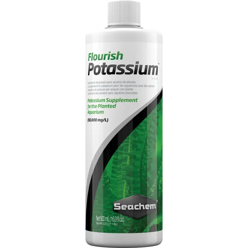 SEACHEM - Flourish Potassium 500ml - Potasio líquido para plantas