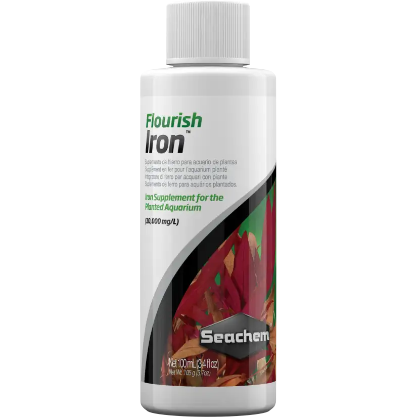 SEACHEM - Flourish Iron 100ml - Ferro líquido para plantas