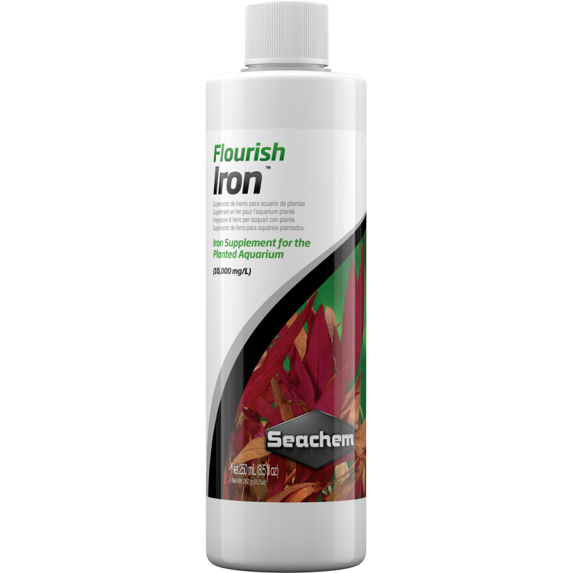 SEACHEM - Flourish Iron 250ml - Hierro vegetal líquido