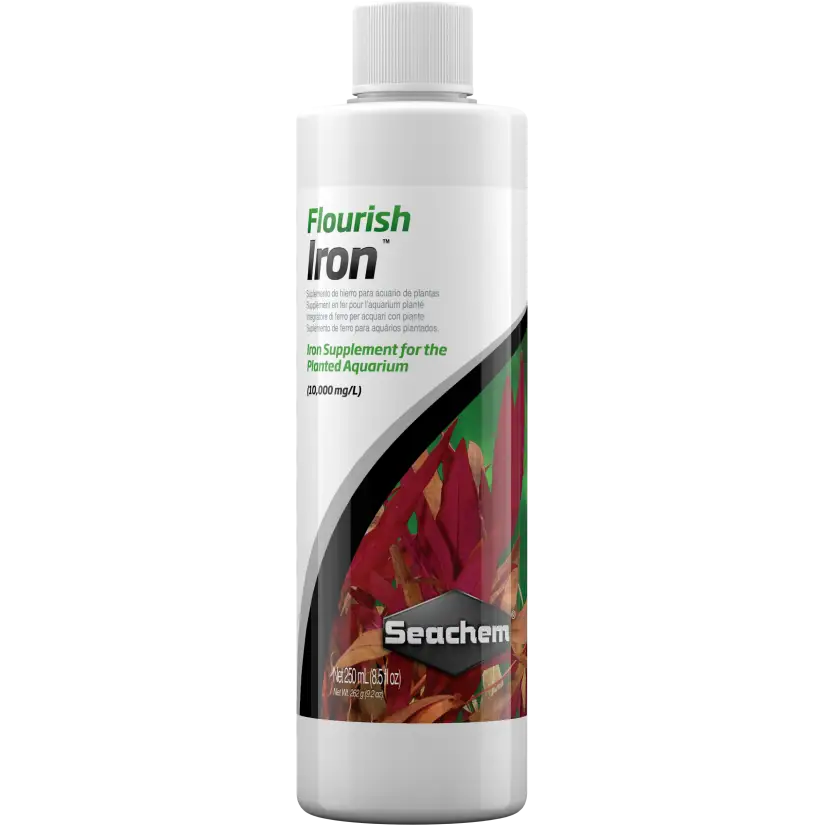 SEACHEM - Flourish Iron 250ml - Vloeibaar ijzer voor planten