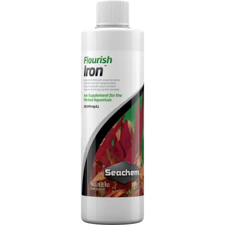 SEACHEM - Flourish Iron 250ml - Fer liquide pour plante