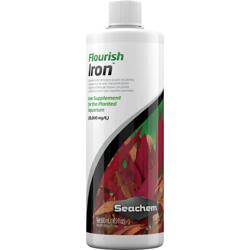 SEACHEM - Flourish Iron 500ml - Fer liquide pour plante