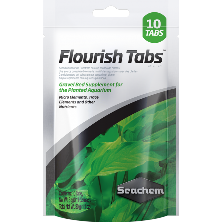 SEACHEM - Flourish Tabs 10 tablet - Spodbujevalnik rasti