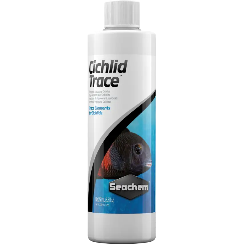 SEACHEM - Cichlid Trace 250ml - Sporenelementen voor Cichliden