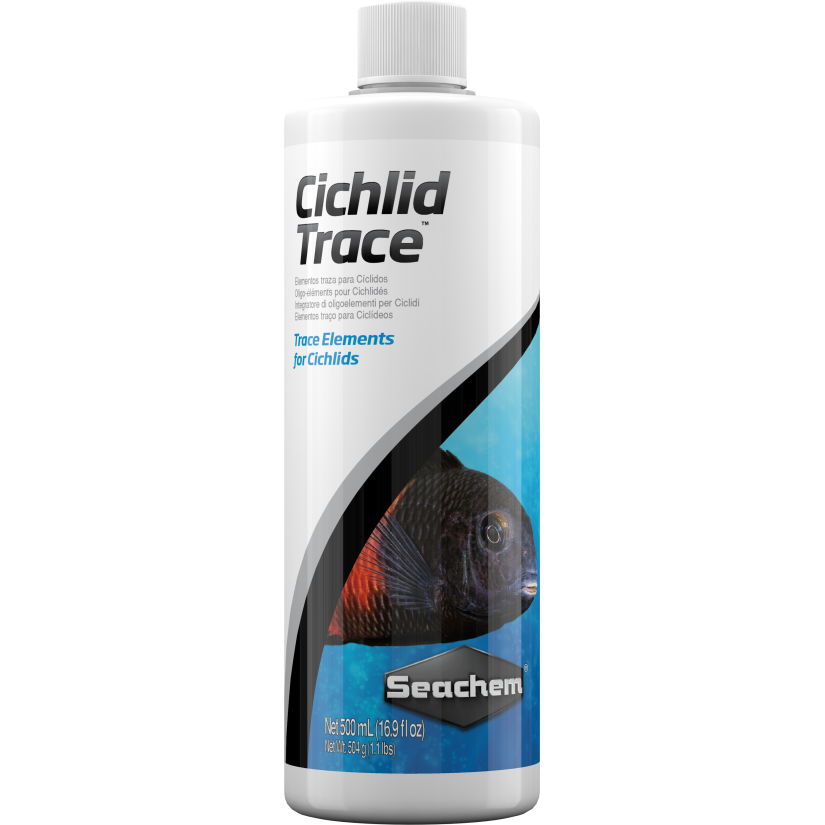 SEACHEM - Cichlid Trace 500ml - Sporenelementen voor Cichliden