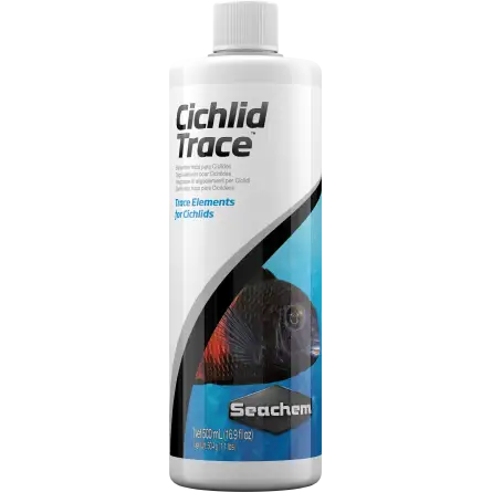 SEACHEM - Cichlid Trace 500ml - Sporenelementen voor Cichliden