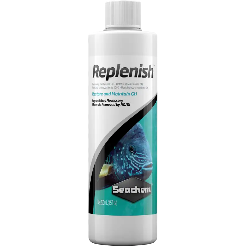 SEACHEM - Replenish 250ml - Reminéralisants pour eau douce