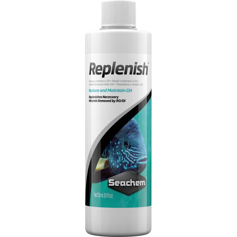 SEACHEM - Replenish 250ml - Remineralizantes para água doce