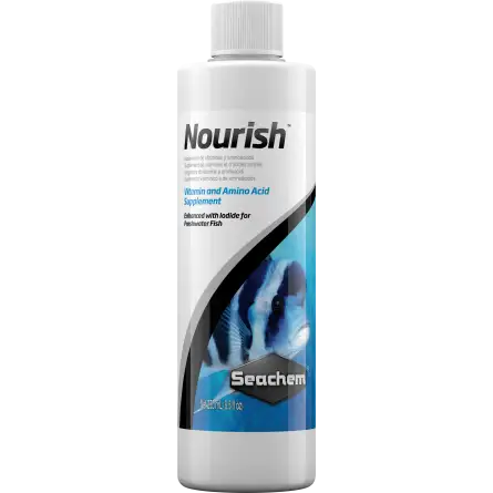 SEACHEM – Nourish 250 ml – Reichhaltiger Zusatzstoff für Süßwasserfische