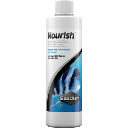 SEACHEM - Nourish 250ml - Aditivo rico para peixes de água doce