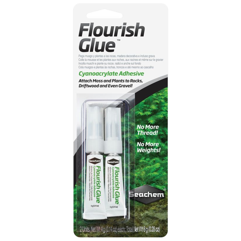 SEACHEM - Flourish Glue 2x4g - Cola para paisagismo aquático