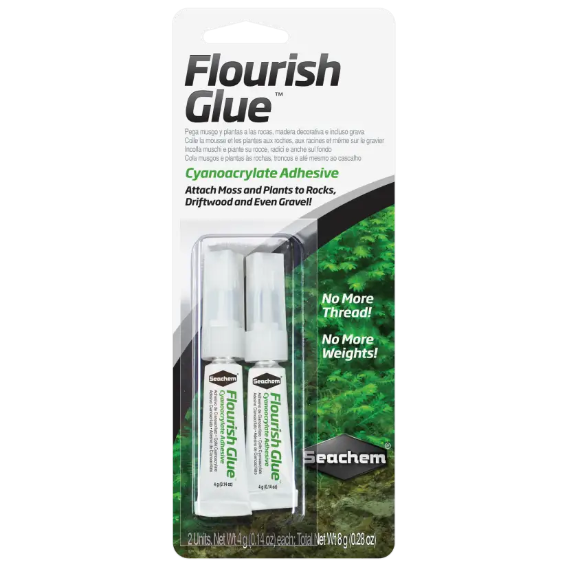 SEACHEM - Flourish Glue 2x4g - Glue for aquascaping