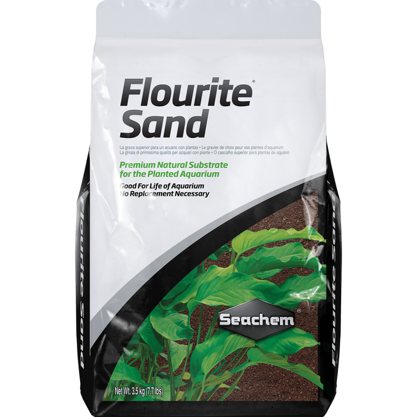 SEACHEM – Flourite Sand 3,5 kg – Bodengrund für bepflanzte Aquarien