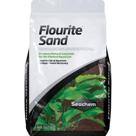 SEACHEM - Areia Flourita 3,5kg - Substrato para aquário plantado