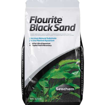 SEACHEM - Flourite Black Sand 7kg - Substrat za rastlinski akvarij