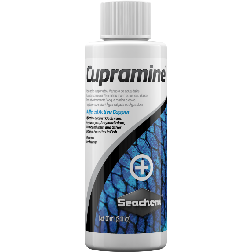 SEACHEM - Cupramine 100ml - Bakreni tretman za vanjske parazite