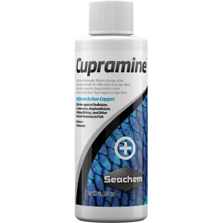 SEACHEM – Cupramin 100 ml – Kupferbehandlung für äußere Parasiten