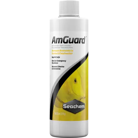 SEACHEM - Amguard 250ml - Condicionador de água anti-amônia