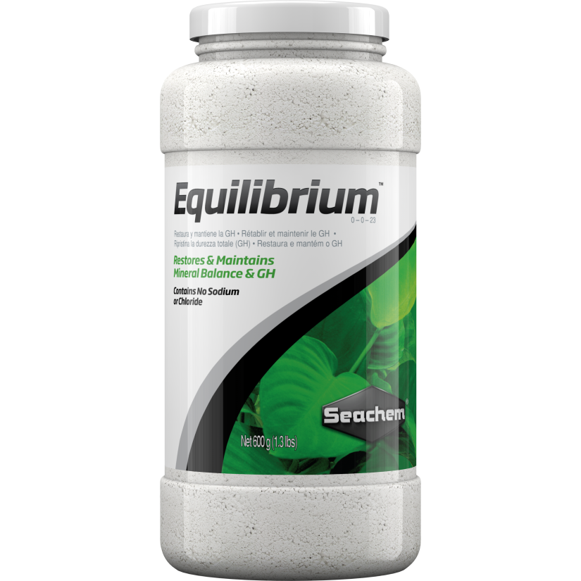 SEACHEM - Equilibrium 600g - Minerales para acuario plantado