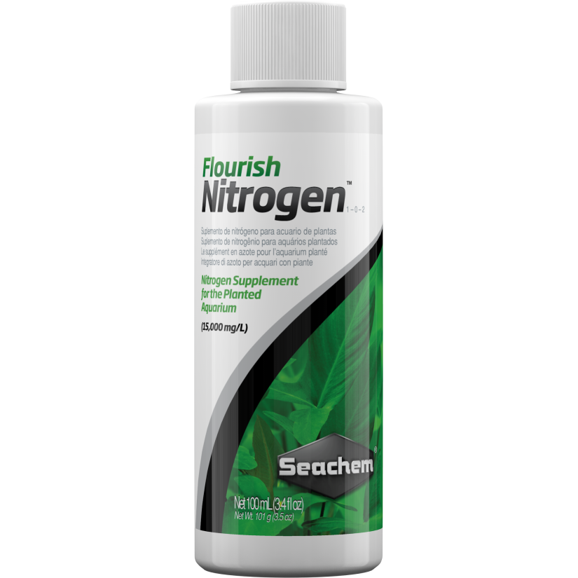 SEACHEM - Flourish Nitrogen 100ml - Fonte de nitrogênio para aquário plantado