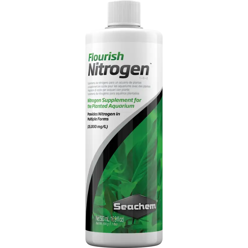 SEACHEM – Flourish Nitrogen 500 ml – Stickstoffquelle für bepflanzte Aquarien