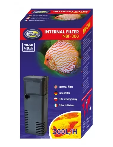 Dennerle Nano Clean XL Filtre interne d'angle pour aquariums jusqu'à 60  litres