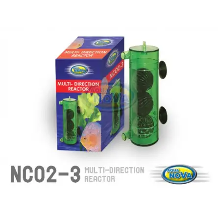 AQUA NOVA - CO2 diffuser met Bioballen - 30-90 cm