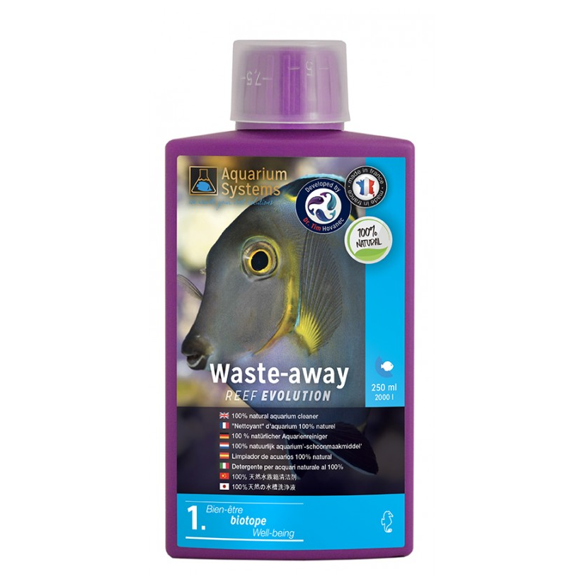 AQUARIUMS SYSTEMS - Waste-Away 250ml - Removal of phosphates and nitrates