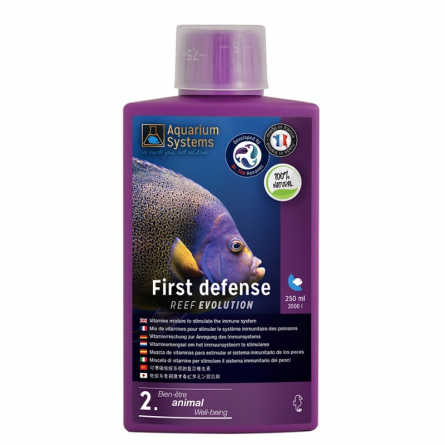 AQUARIUMS SYSTEMS - First Defense 250ml - Stimulant for fish